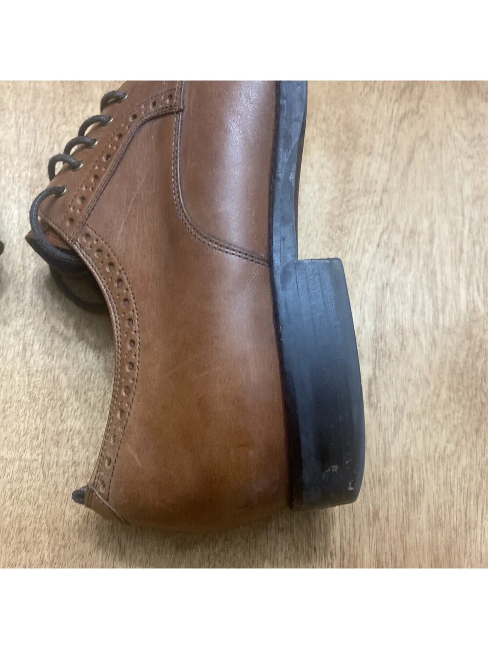 Cole Haan Grand 2.0 Shoes Mens Size 9.5 M Brown Leather C30626 Casual Preppy